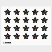 Sticker Étoile Pâtes (Feuille)