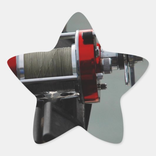 Sticker Étoile Pêche terminée (Devant)