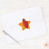 Sticker Étoile Pepper Rouge Diva Puzzle (Enveloppe)