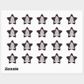 Sticker Étoile Petit Ange (Feuille)