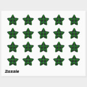 Sticker Étoile Petit diable vert (Feuille)