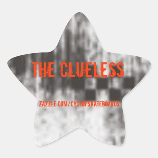 Sticker Étoile pilote pour l'inepte (Devant)