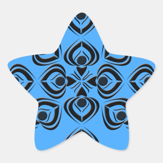 Sticker Étoile Pique (Devant)