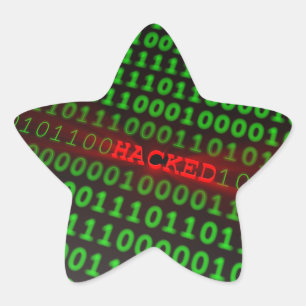 Sticker Étoile piraté