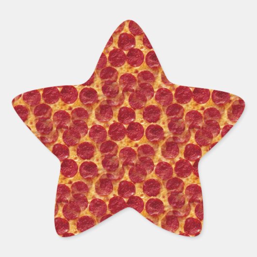 Sticker Étoile pizza pizza (Devant)