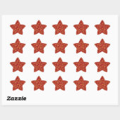 Sticker Étoile pizza pizza (Feuille)