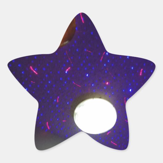 Sticker Étoile Plafond spatial (Devant)