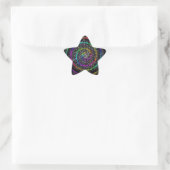 Sticker Étoile Points en spirale (Sac)