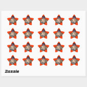 Sticker Étoile Ponkey (Feuille)