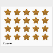STICKER ÉTOILE POPCORN (Feuille)