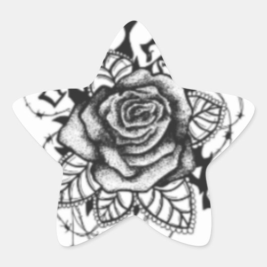 Sticker Étoile Pour n'importe qui (Devant)