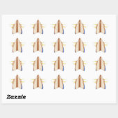 Sticker Étoile prier émoji (Feuille)