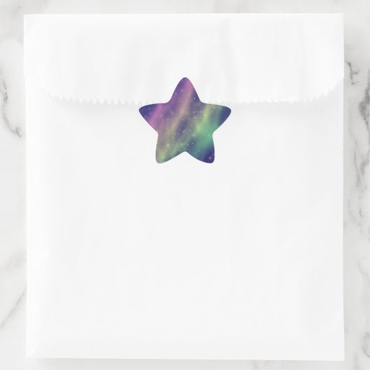 Sticker Étoile prismatic aurora : (Sac)