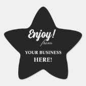 STICKER ÉTOILE PROFITEZ DES BÂTIMENTS (Devant)