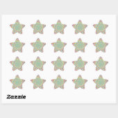 Sticker Étoile Psychédélique Rainbow Eyes Mandala (Feuille)