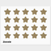 Sticker Étoile Puppy Kaleidoscope Art Print (Feuille)