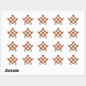 Sticker Étoile Puppy Paws (Feuille)