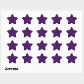 Sticker Étoile Purple confeti (Feuille)
