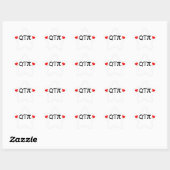 Sticker Étoile Q T Pi (Feuille)