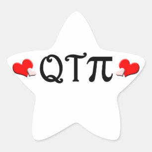 Sticker Étoile Q T Pi