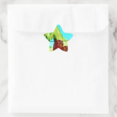 Sticker Étoile Red Heart and Horse (Sac)