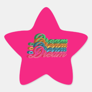 Sticker Étoile Rêver