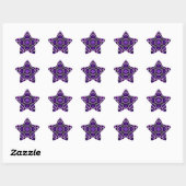 Sticker Étoile Royal Glow_ (Feuille)