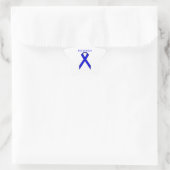 Sticker Étoile Ruban Blue Standard par Kenneth Yoncich (Sac)