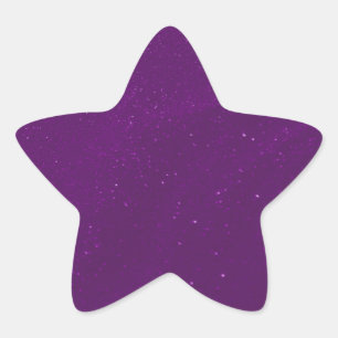 Sticker Étoile Sable Violet