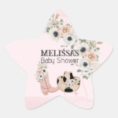 Sticker Étoile Saddup Western Cowgirl Cupcake Topper (Devant)