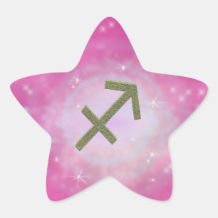 Sticker Étoile Sagittarius couleur Pick Sagittarius Zodiac