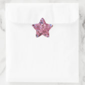 Sticker Étoile Sakura Pink Cherry Blossom Sky (Sac)