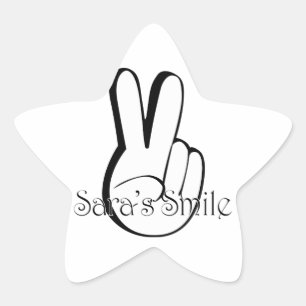 Sticker Étoile Sara's Smile Suicide Awareness Gear
