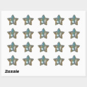 Sticker Étoile Satin Quilt (Feuille)