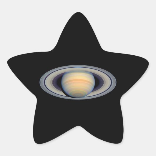 Sticker Étoile Saturne (télescope Hubble) (Devant)