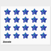 Sticker Étoile *Scoop of Zen Blue (Feuille)