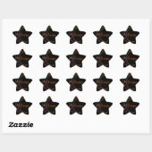 Sticker Étoile Scorpio (Feuille)