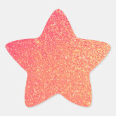 Sticker Étoile Scrapbooking et Journal en rose (Devant)