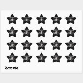 STICKER ÉTOILE SHERIFF STAR (Feuille)