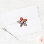 Sticker Étoile Silver Sparkly Vous Êtes Exceptionnel (Enveloppe)