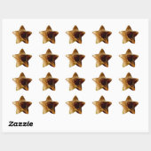 Sticker Étoile Singe effronté. (Feuille)