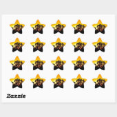 Sticker Étoile Soleil (Feuille)