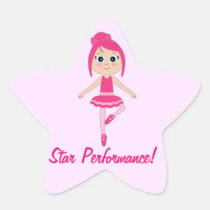 Sticker Étoile Star Performance Danse et Ballet