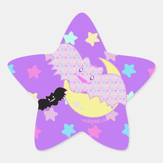 Sticker Étoile Starry Bats