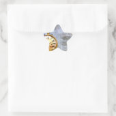 Sticker Étoile Steampunk & Yellow Roses (Sac)