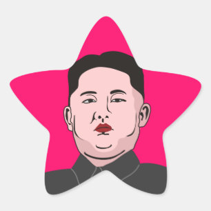 Sticker Étoile Stolid Kim Jong-un