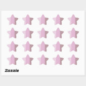 Sticker Étoile Striped ombre (Feuille)