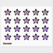 Sticker Étoile superstar (Feuille)