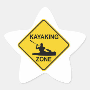 Sticker Étoile SYMBOLE ROUTIER DE Kayak