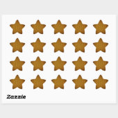 Sticker Étoile Tabac Sunburst Grainy Arrière - plan (Feuille)